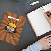 Indi People Diary For fashionable Friend